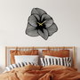 Wallity Aprire Reloj de Pared Decorativo de Metal Negro 70 x 70 cm
